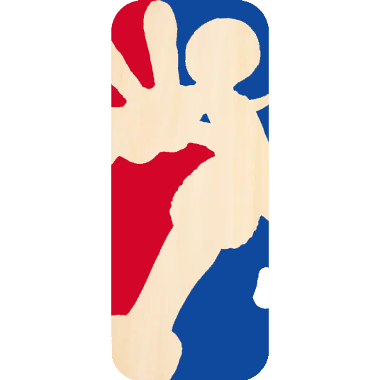 NBA Logo Monkey D. Luffy