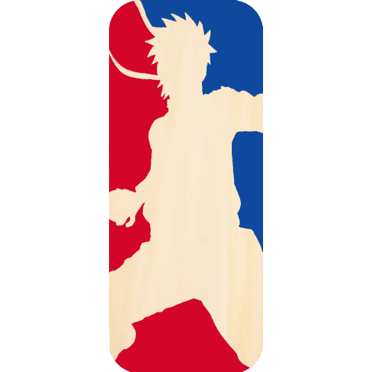 NBA Logo Naruto Uzumaki