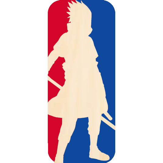 NBA Logo Sasuke Uchiha